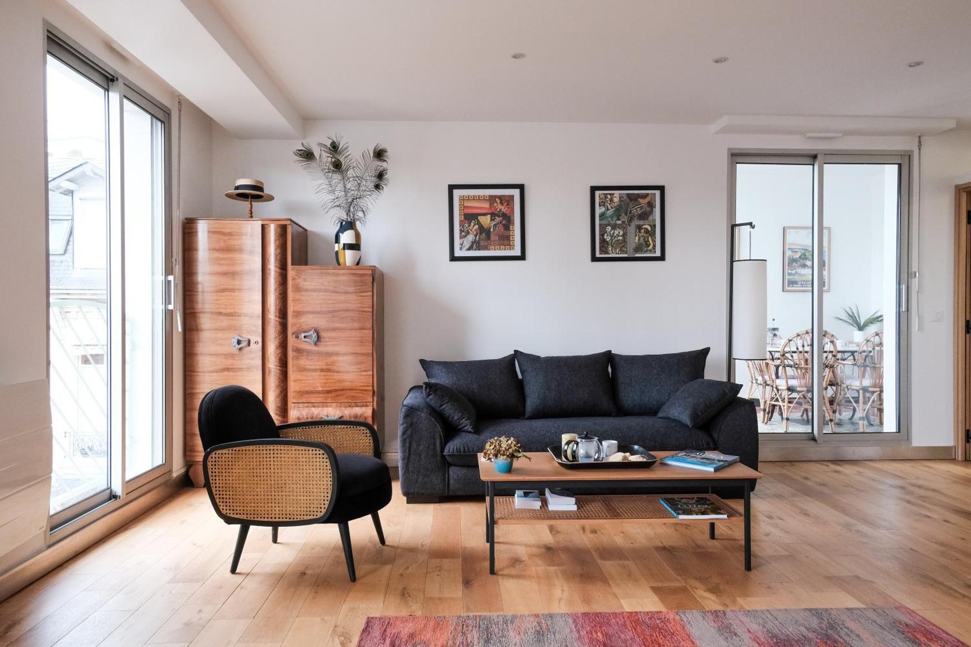 Le Joyau Des Parcs Classe 4 Etoiles Appartement Central Au Calme Avec Terrasse Vichy Exteriör bild